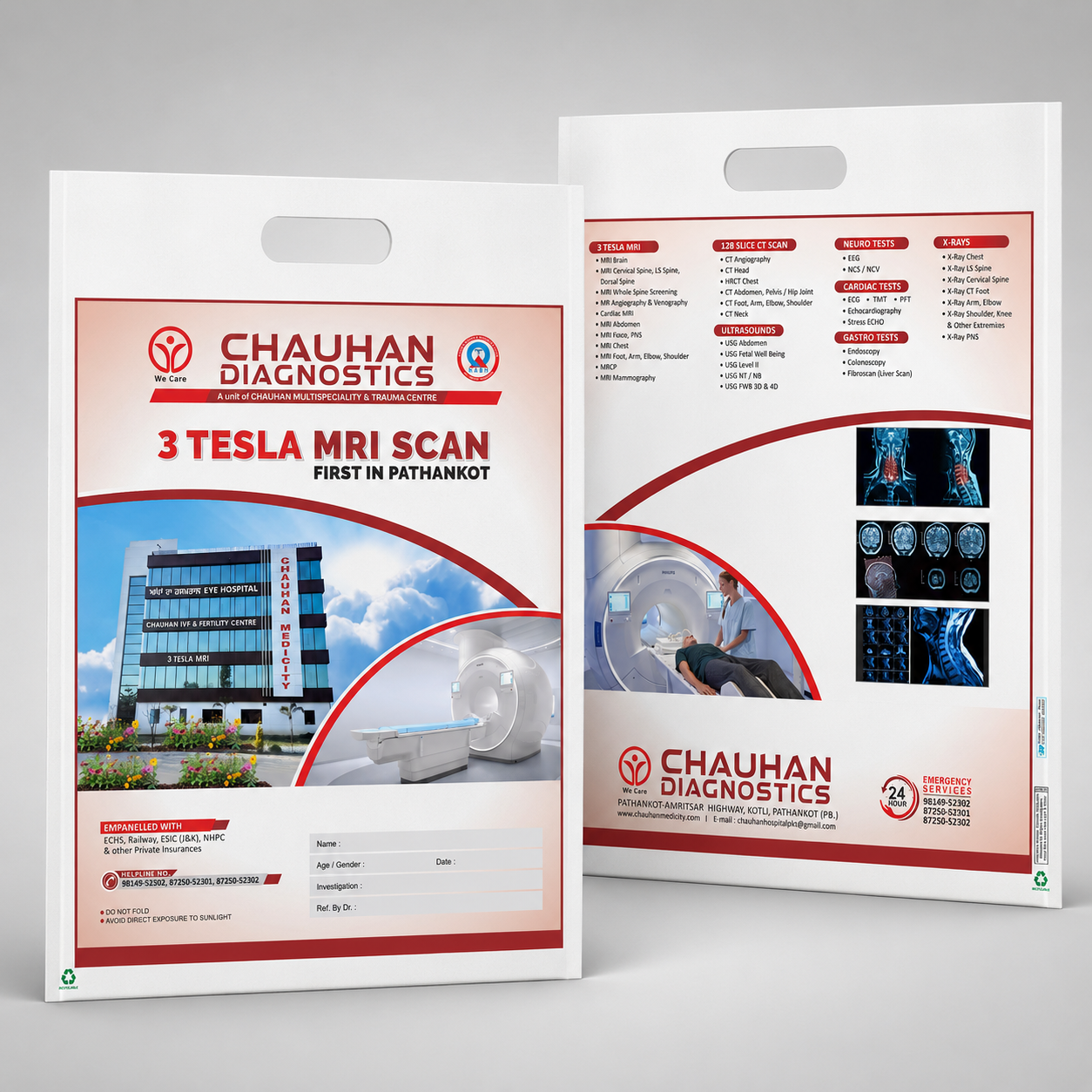 best ct mri file printing in jalandhar