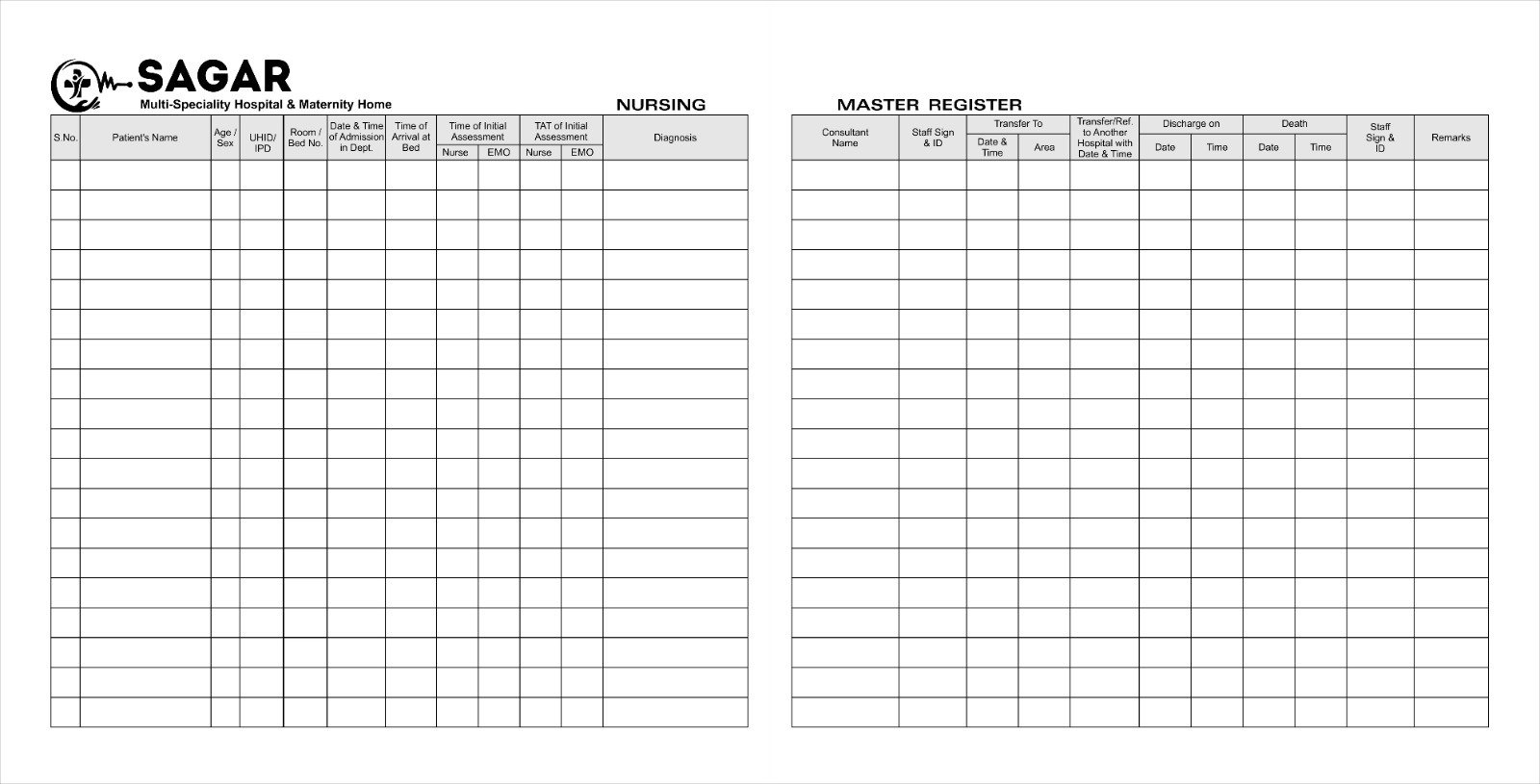medical registers printing in jalandhar