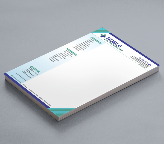 Medical Doctor Letterhead in Jalandhar
