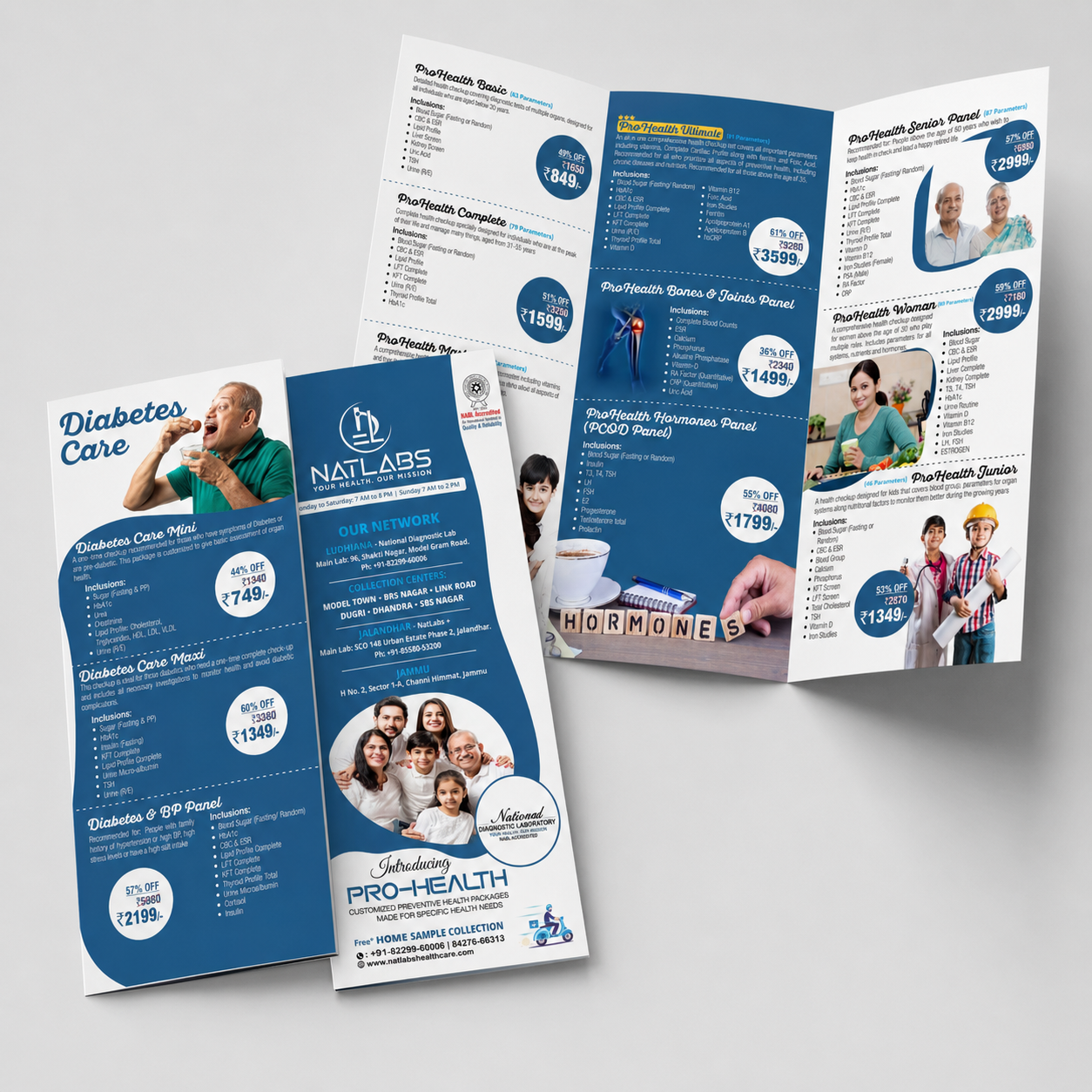 tri fold brochure printing in jalandhar